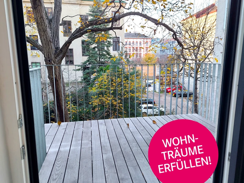 Ruhige Hoflage mit Balkon – Altbau-Charme im Herzen des 9. Bezirks