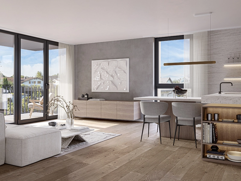 Einzigartige 4-Zimmer Dachgeschosswohnung | 39 m² Terrasse (Top A08)