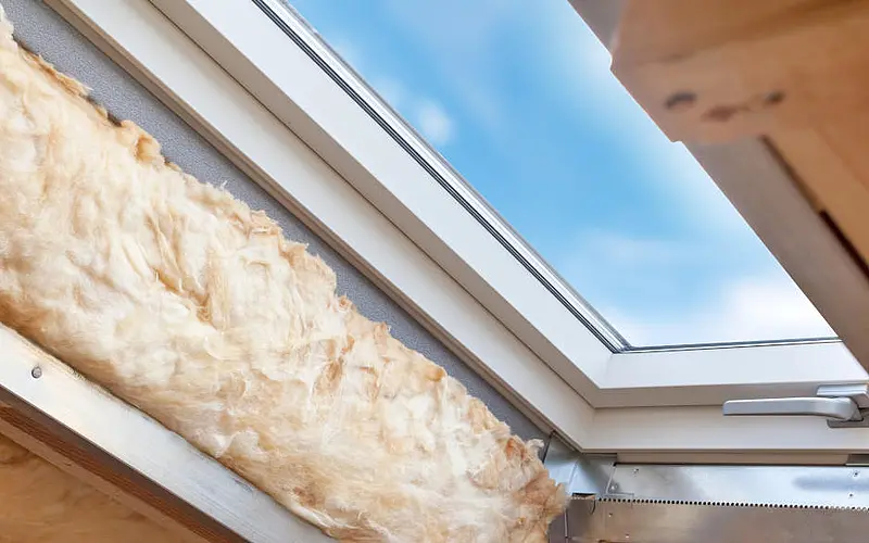 thermische sanierung eines fensters