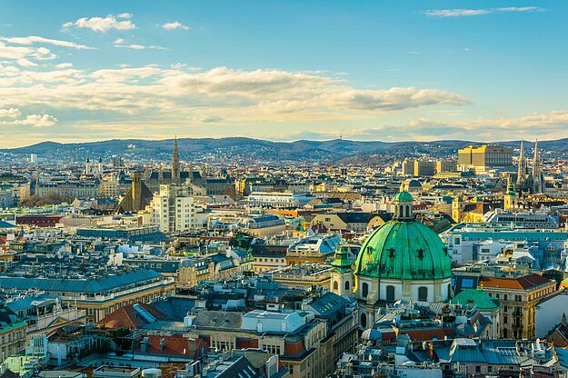 blick auf wien