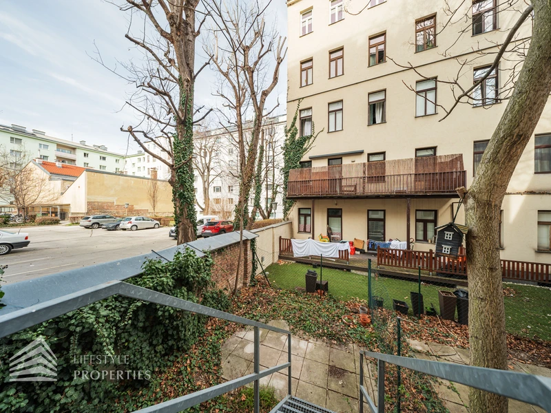 Helle 2-Zimmer Gartenwohnung mit bester Anbindung zum Stephansplatz