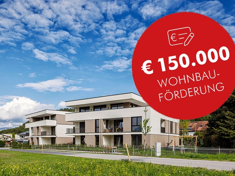 Großer Garten inklusive: 2-Zimmer Wohnung mit Wohnbauförderung (Top B02)