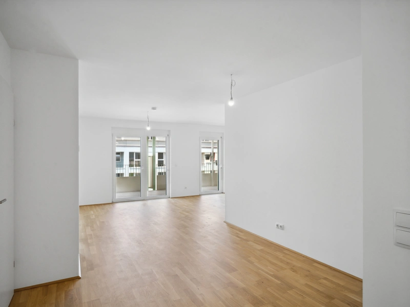 Balkonwohnung in der Smart City!