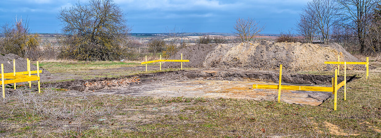 Baugrund Erschließung