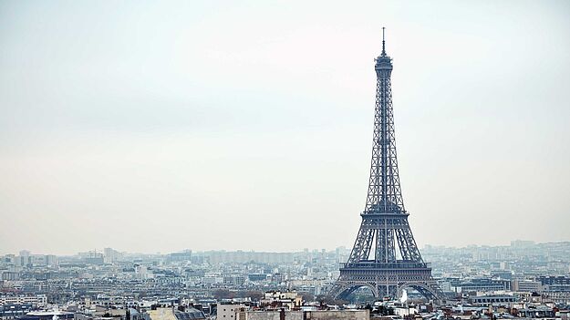 stadt paris mit eifelturm