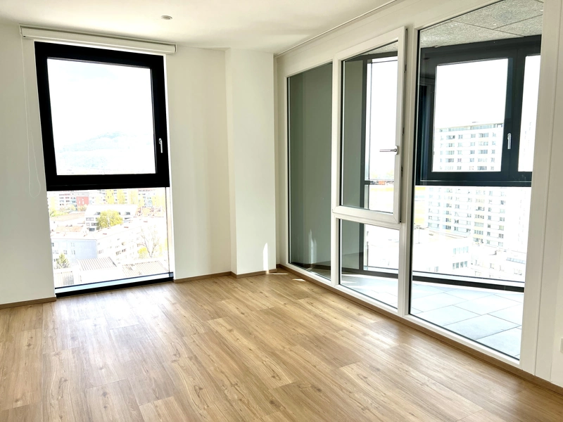 Moderne 2-Zimmer-Wohnung im 10.OG mit Einbauküche und Co-Working-Raum– Perfekt für junge Paare!