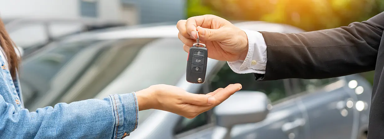 übergabe autoschlüssel