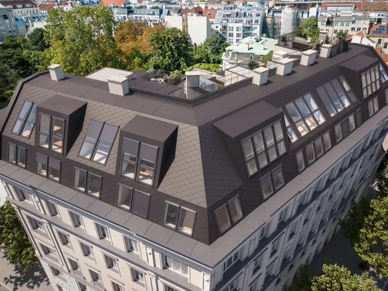 Zeitlose Eleganz: Historisches Eckhaus in der Landstraßer Hauptstraße