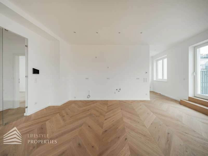 Elegante 4-Zimmer Wohnung mit Terrasse, Erstbezug!