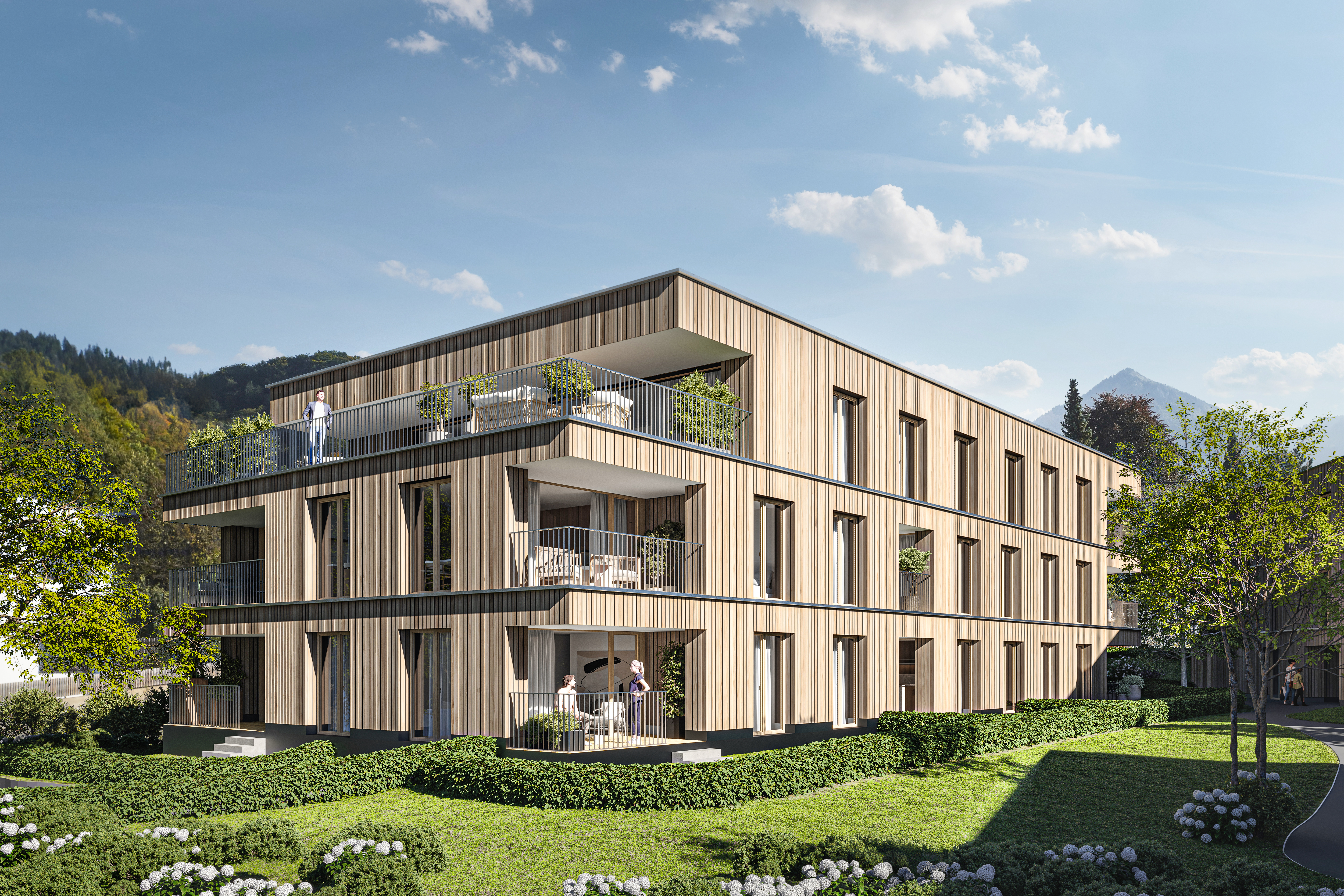 Größere 2-Zimmer Terrassenwohnung mit hoher Wohnbauförderung (Top A09)