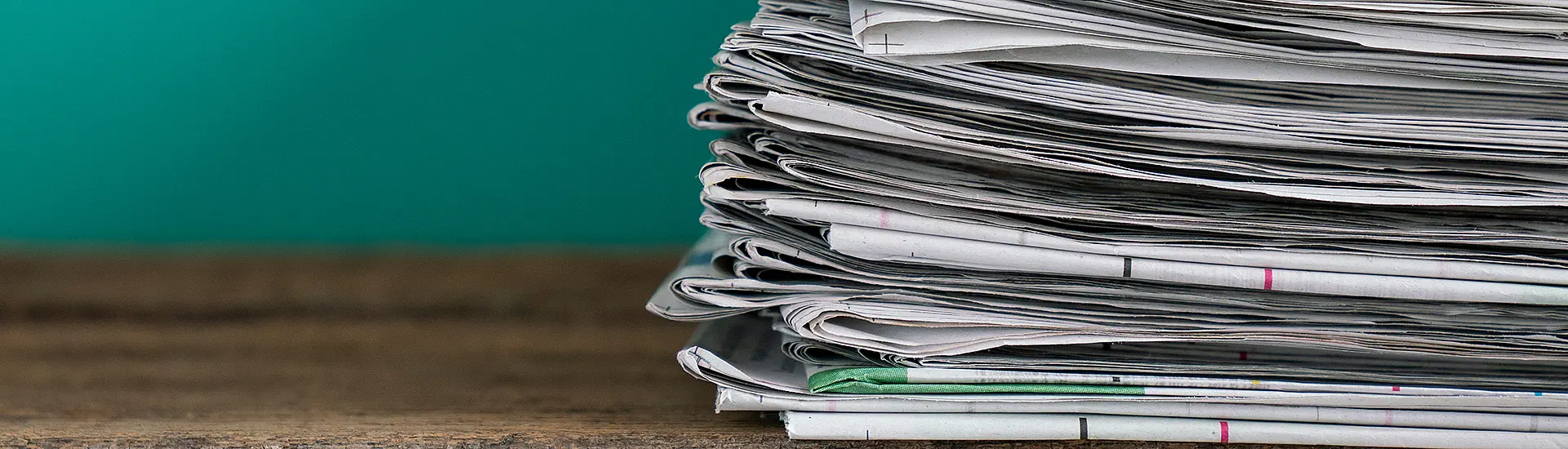 Zeitungsstapel
